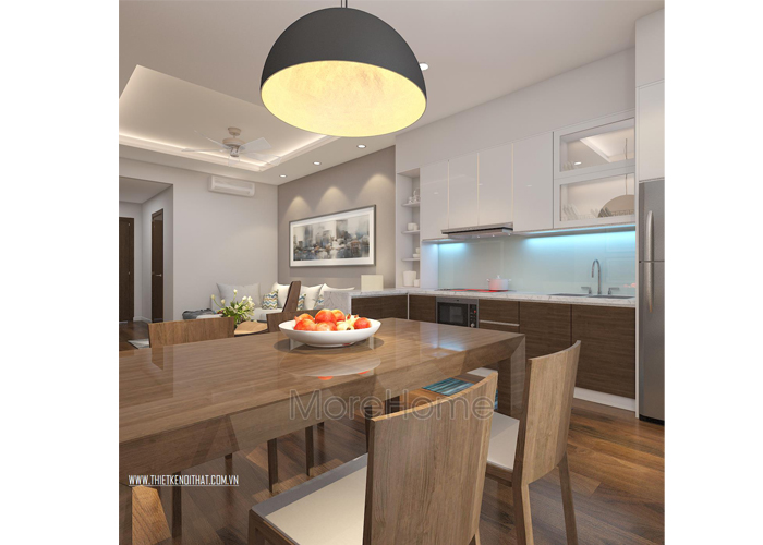 Tranh kính ốp bếp phong cách trang trí mới cho phòng bếp